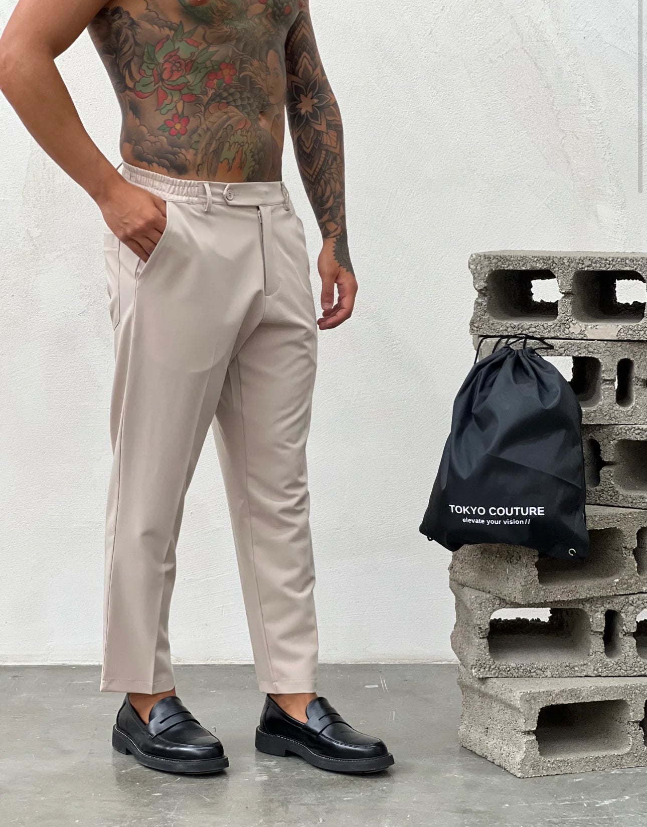 PANTALONE CHINO BEIGE