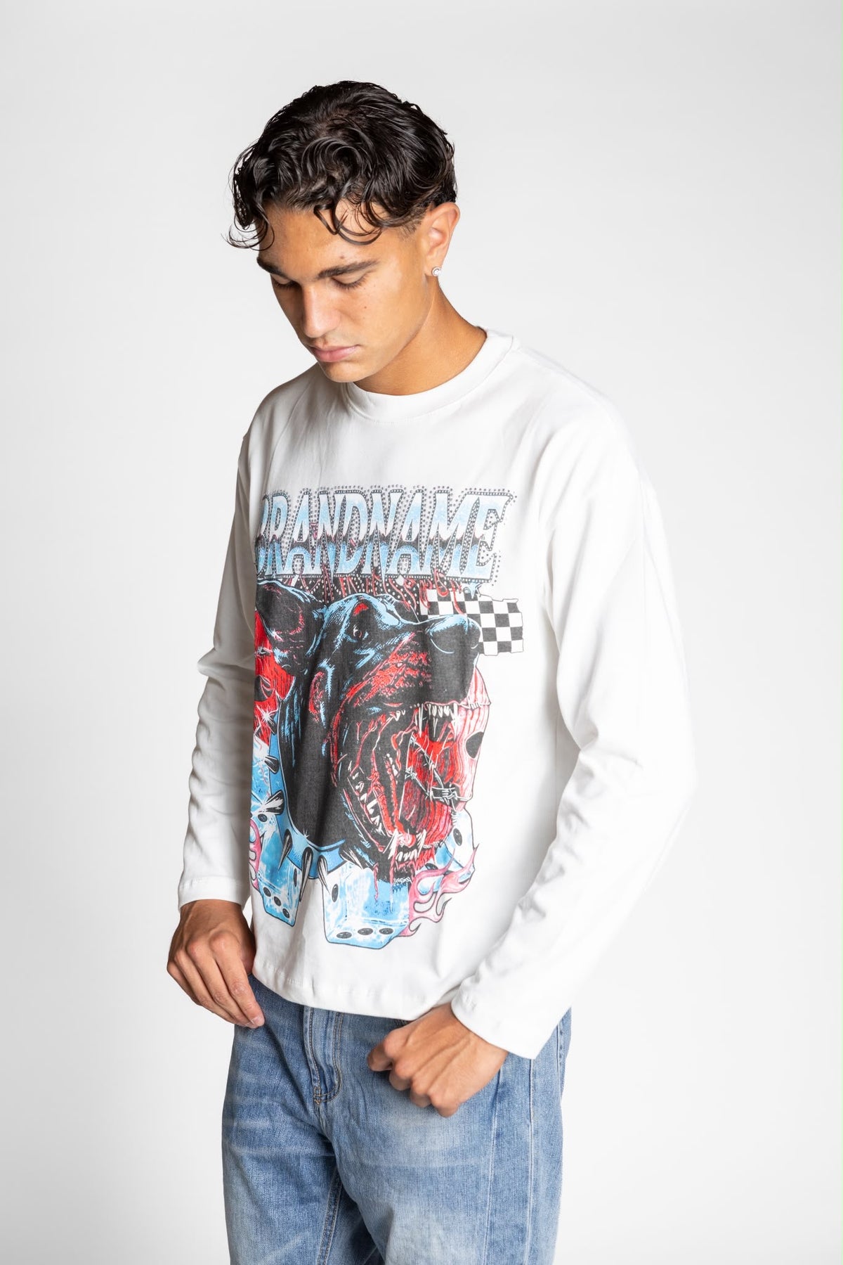 LONGSLEEVE FANTASIA BIANCA