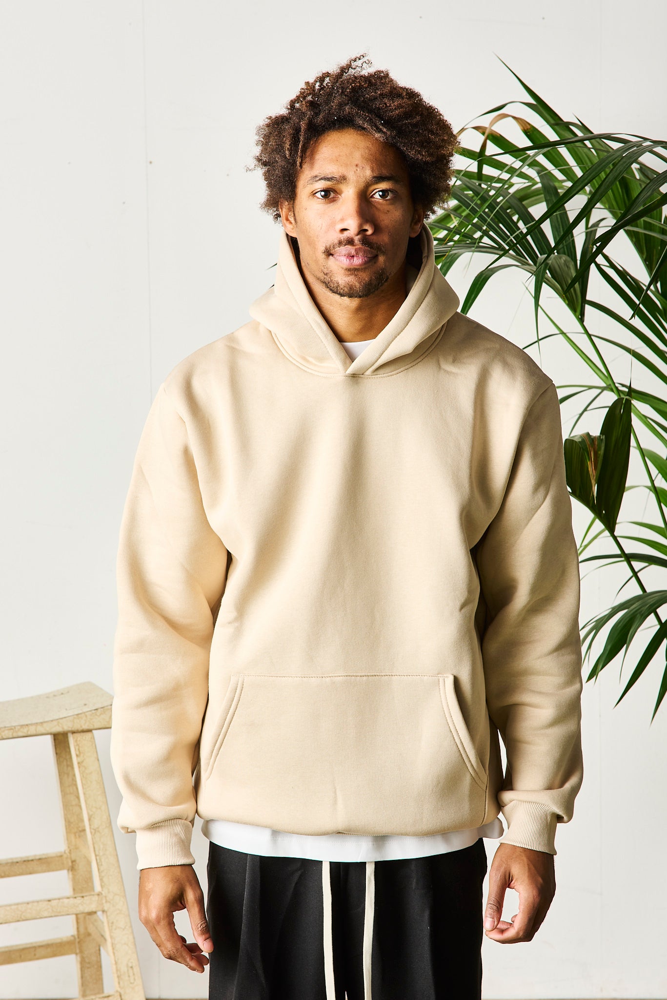 FELPA BOXY BEIGE