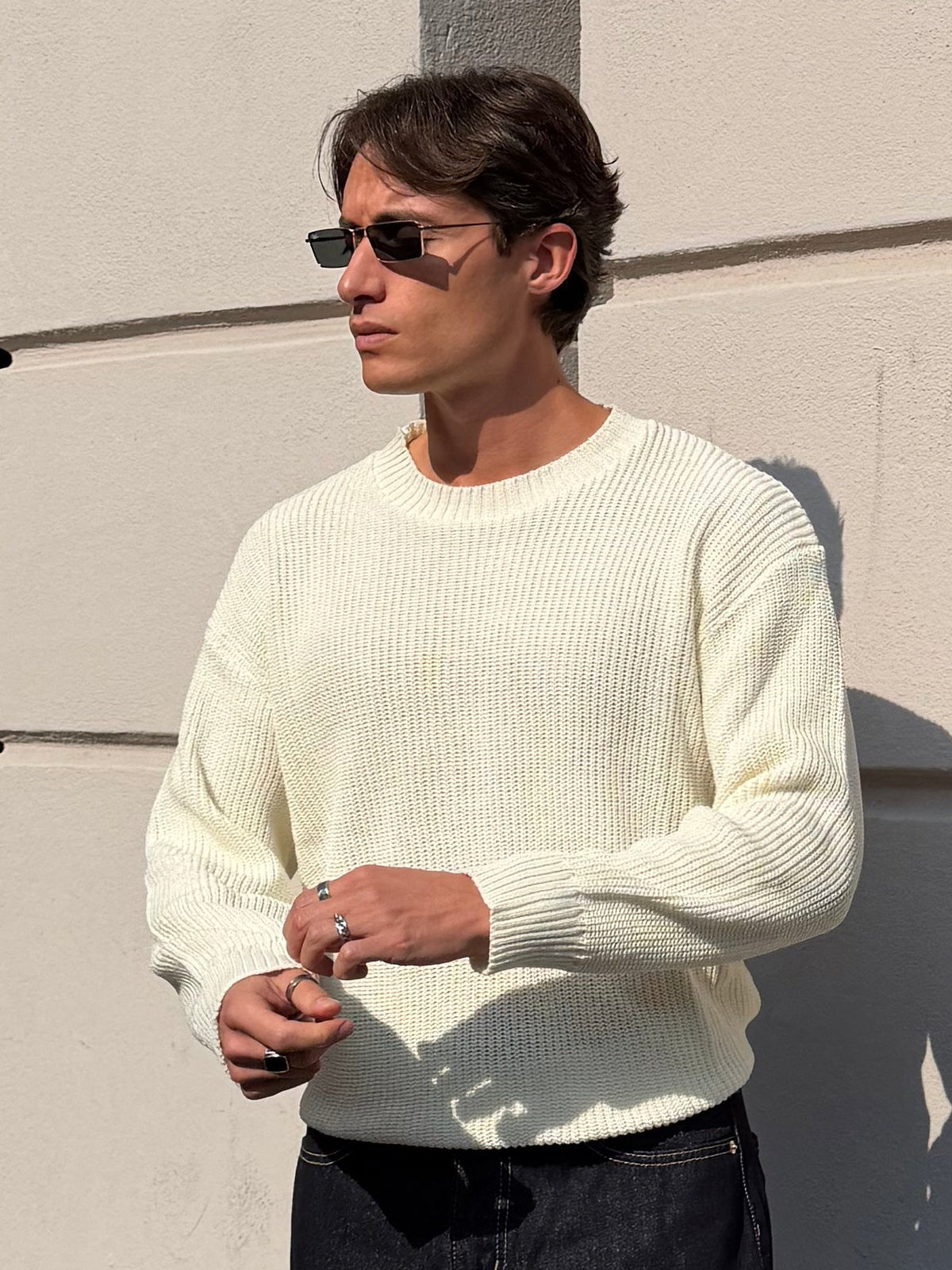 MAGLIONE CREMA