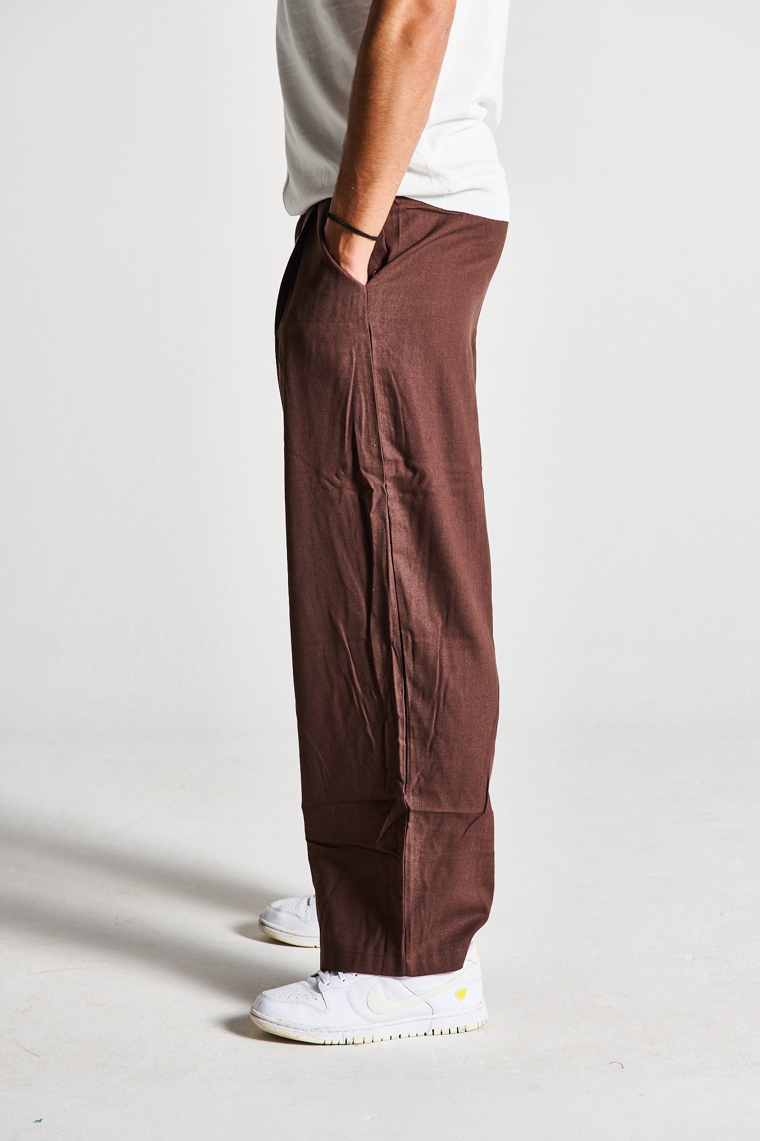 PANTALONE PENCES MISTO LINO MORO