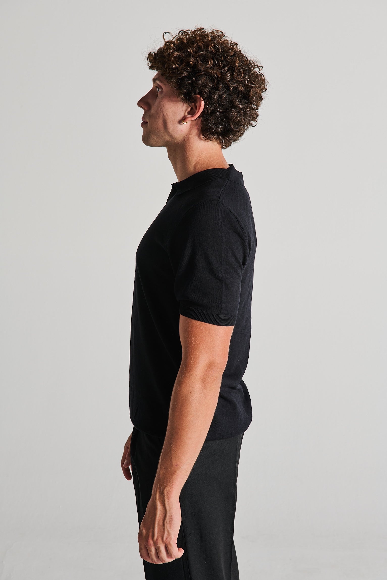 POLO SCOLLO V NERA