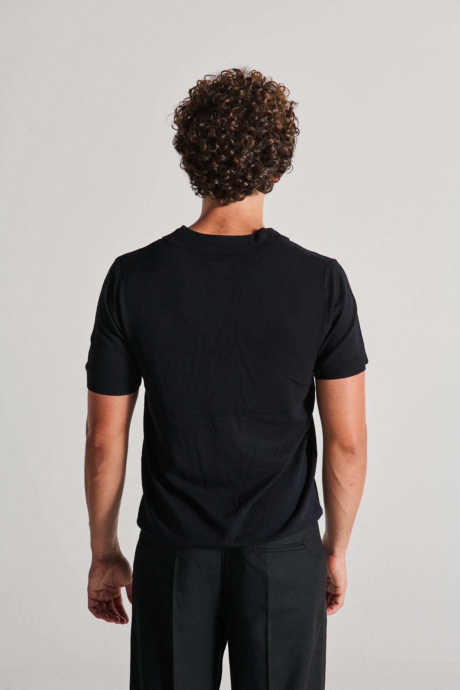 POLO SCOLLO V NERA