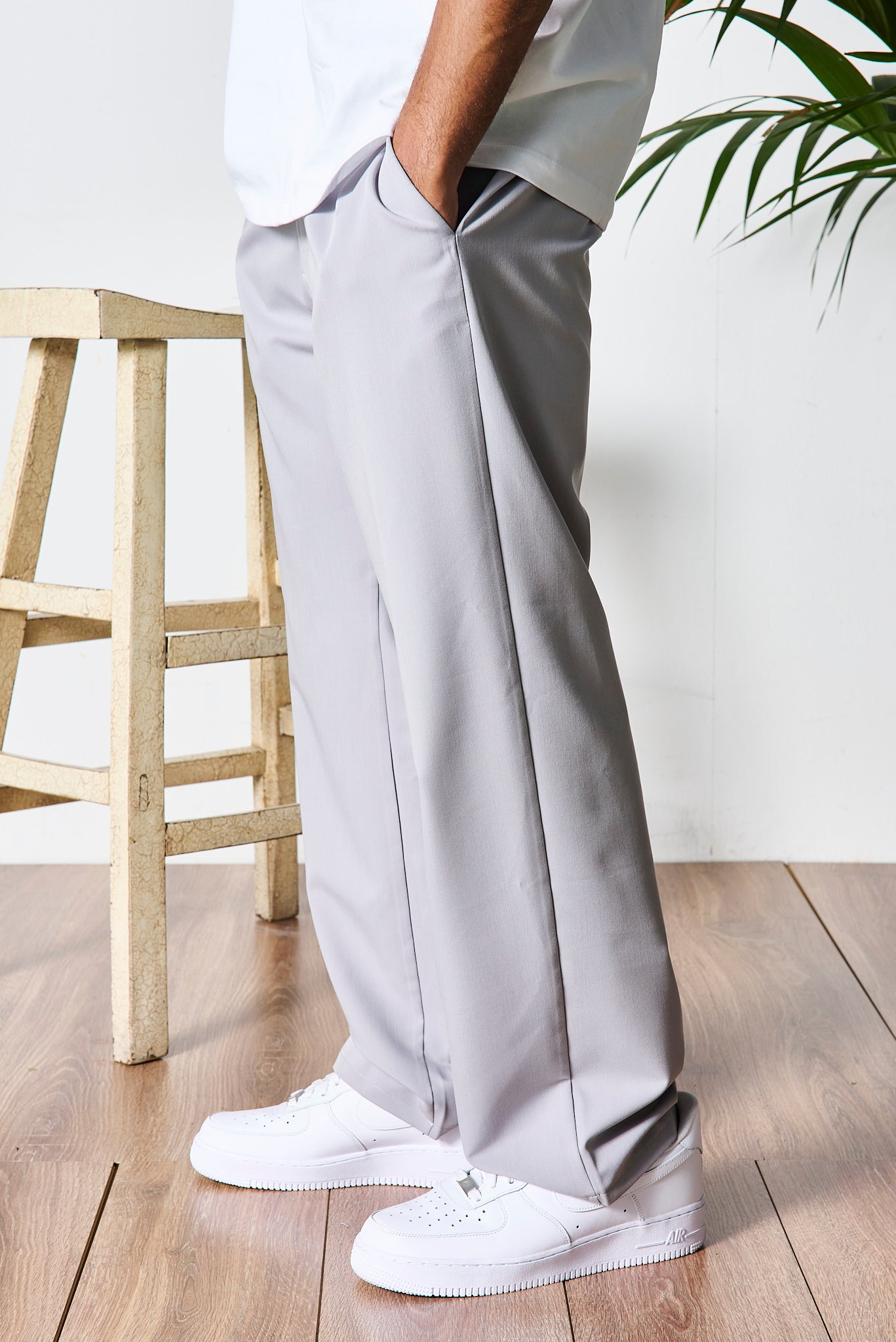 PANTAPALAZZO GREY