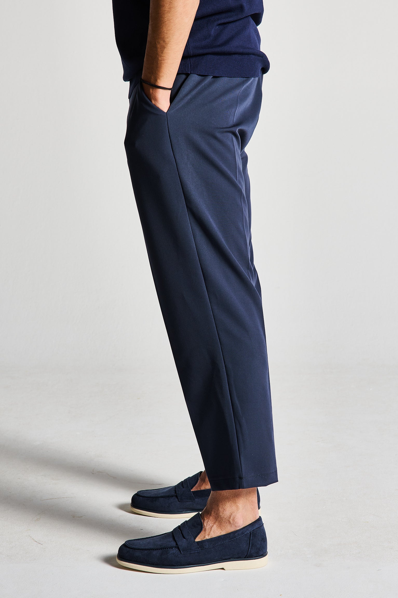 PANTALONE CHINO BLU