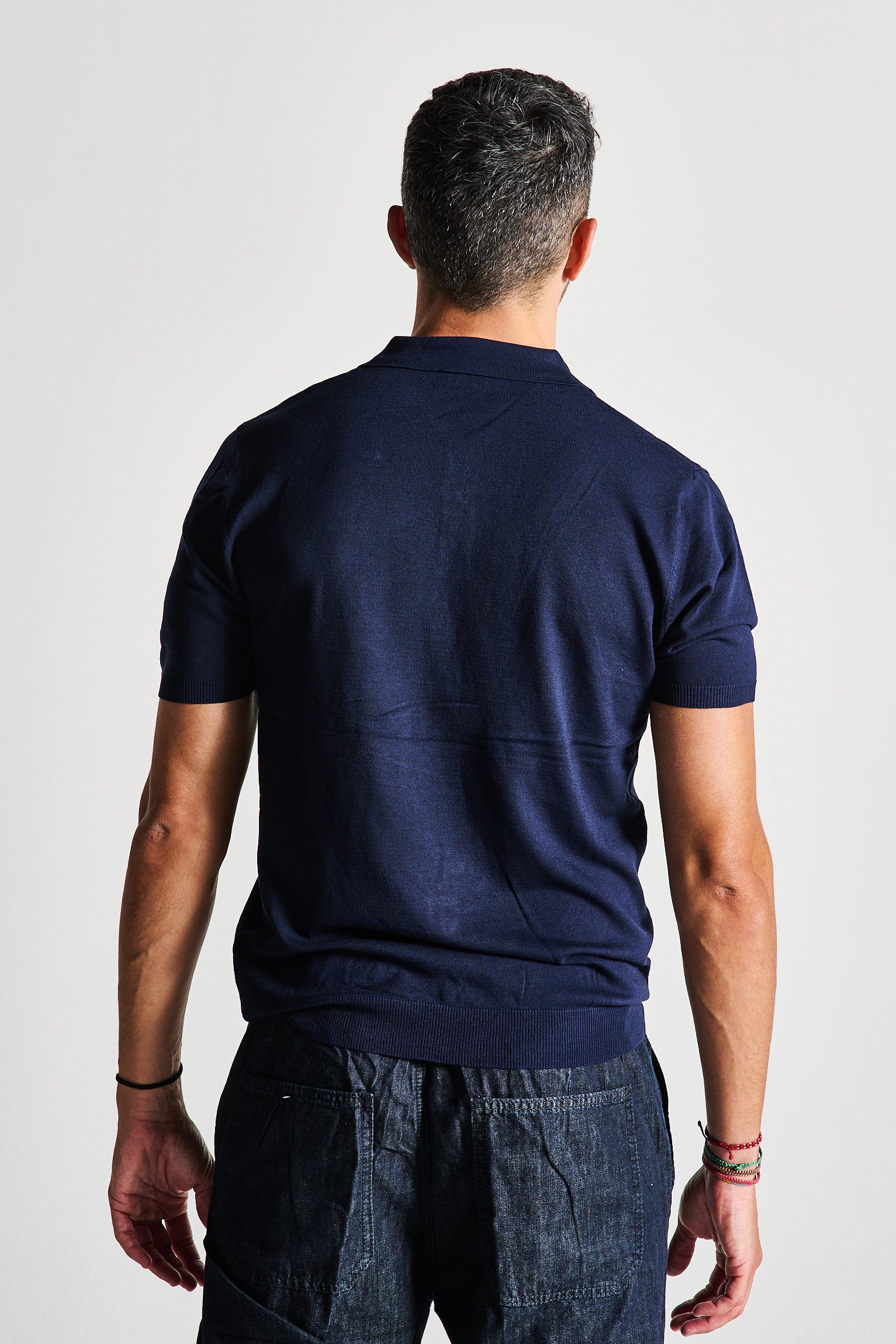 POLO FILO BLU