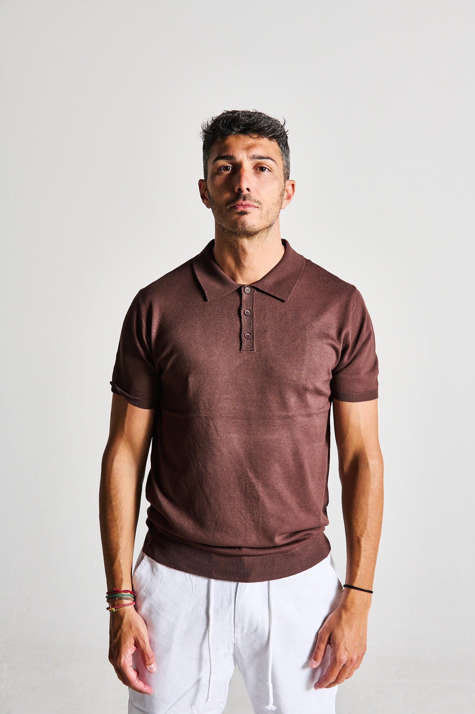 POLO IN FILO MORO