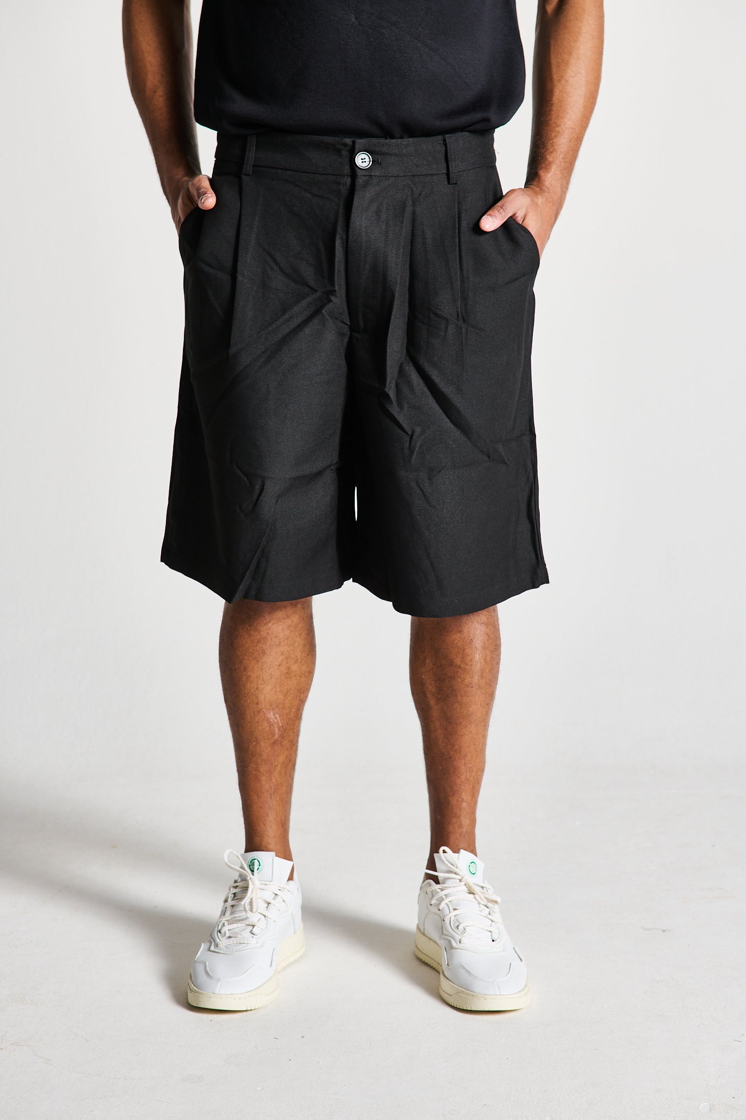 BERMUDA ELEGANTE NERO