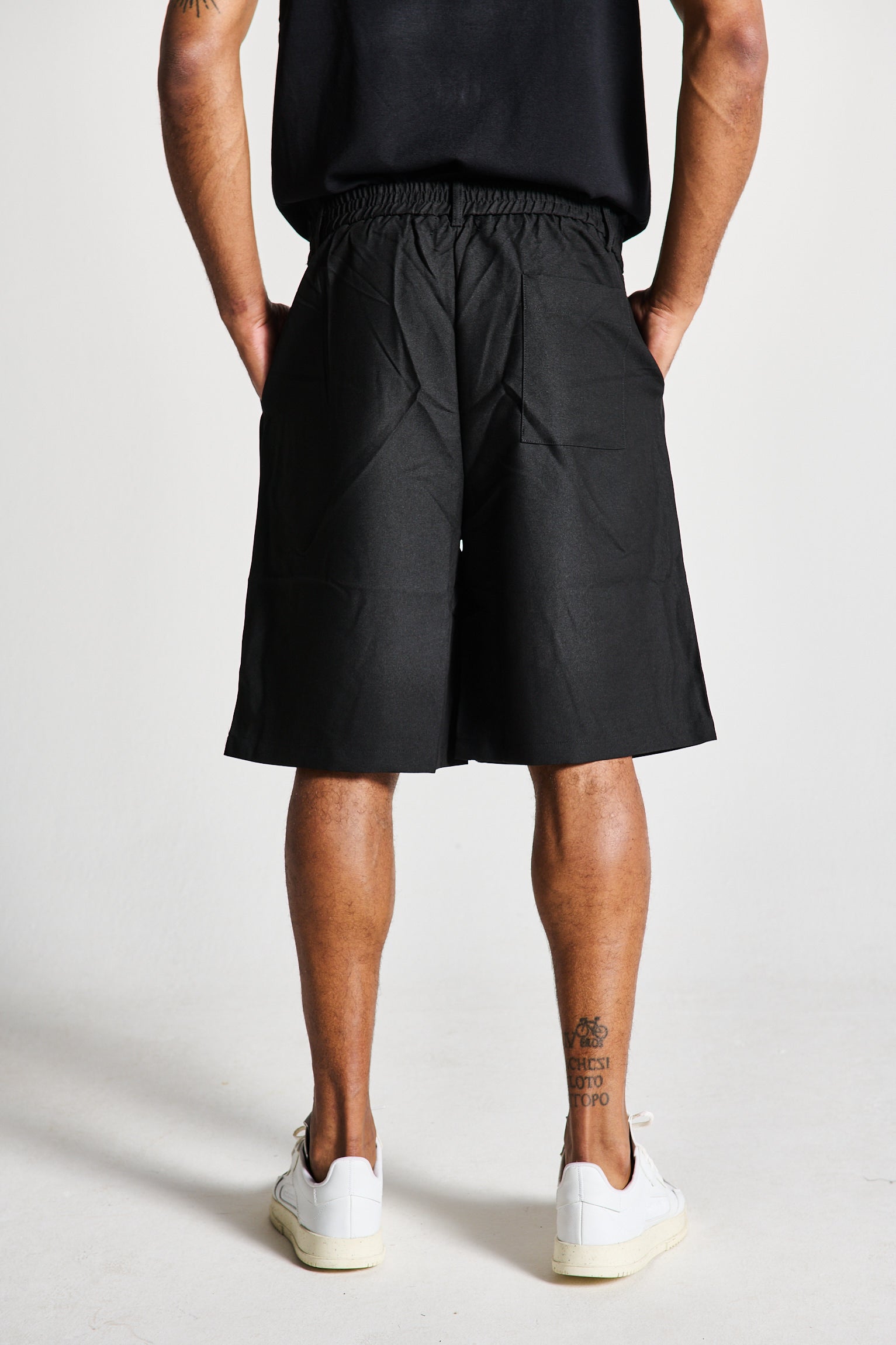 BERMUDA ELEGANTE NERO