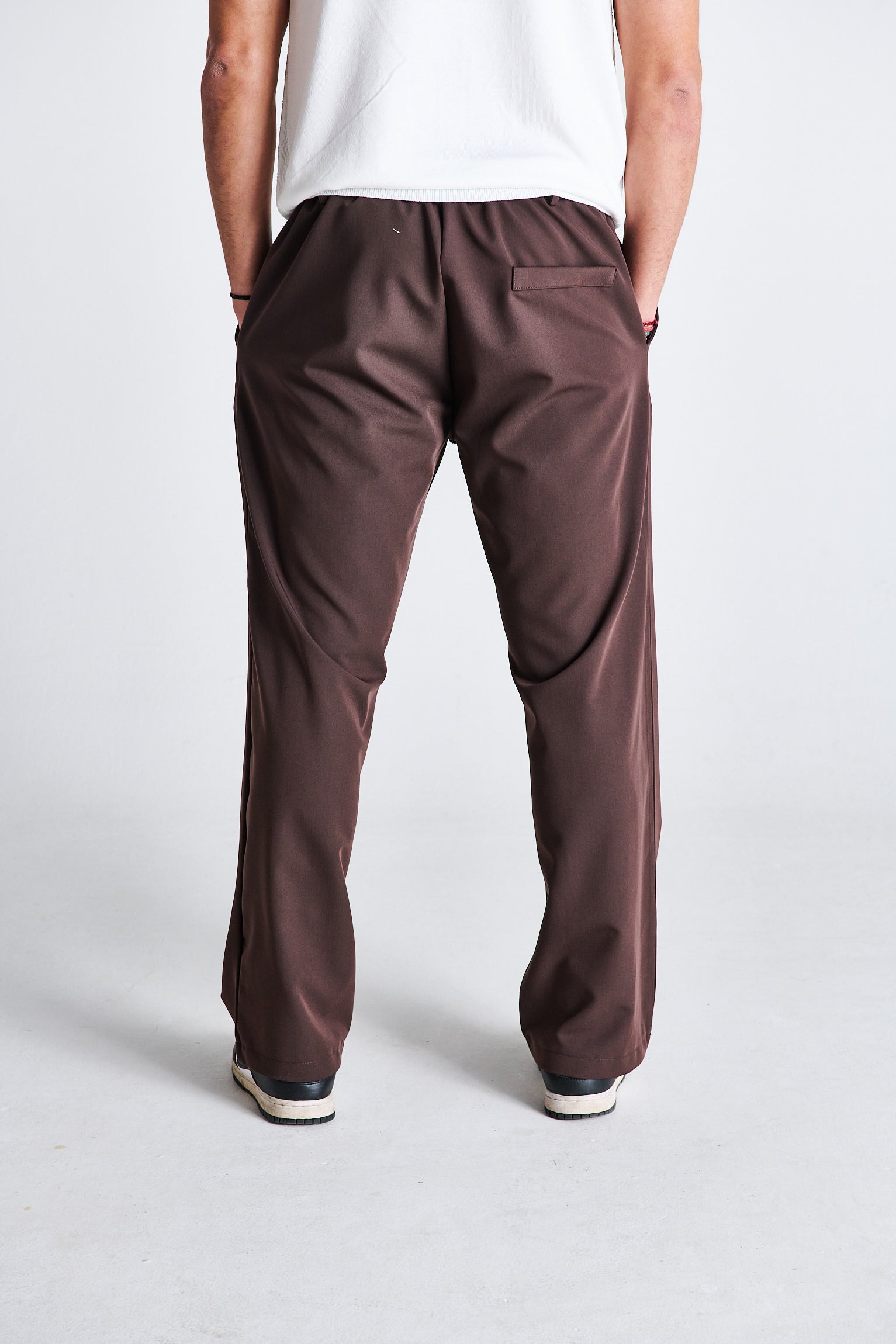 PANTALONE PALAZZO BROWN