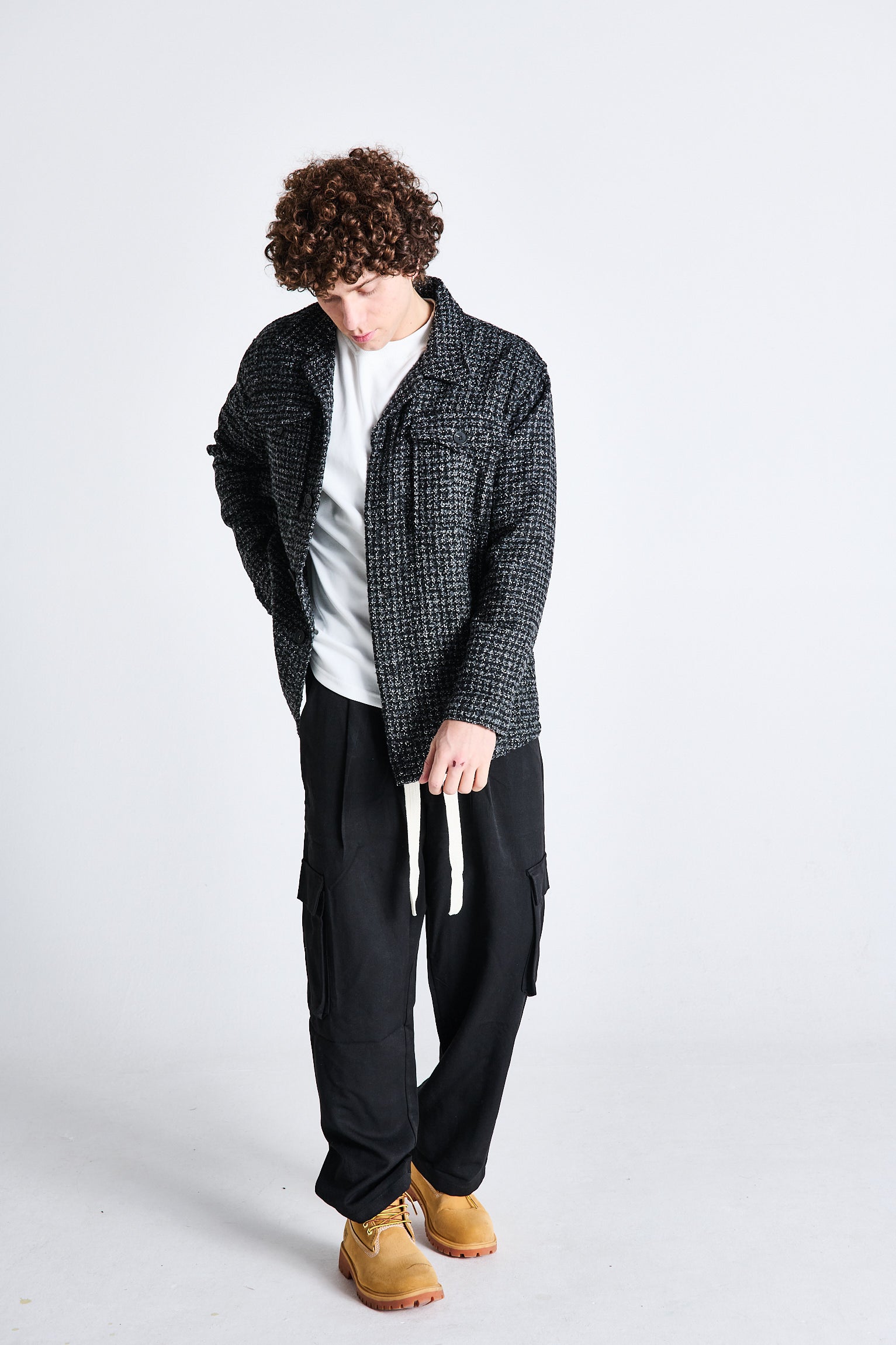 PANTALACCIO CARGO BAGGY NERO