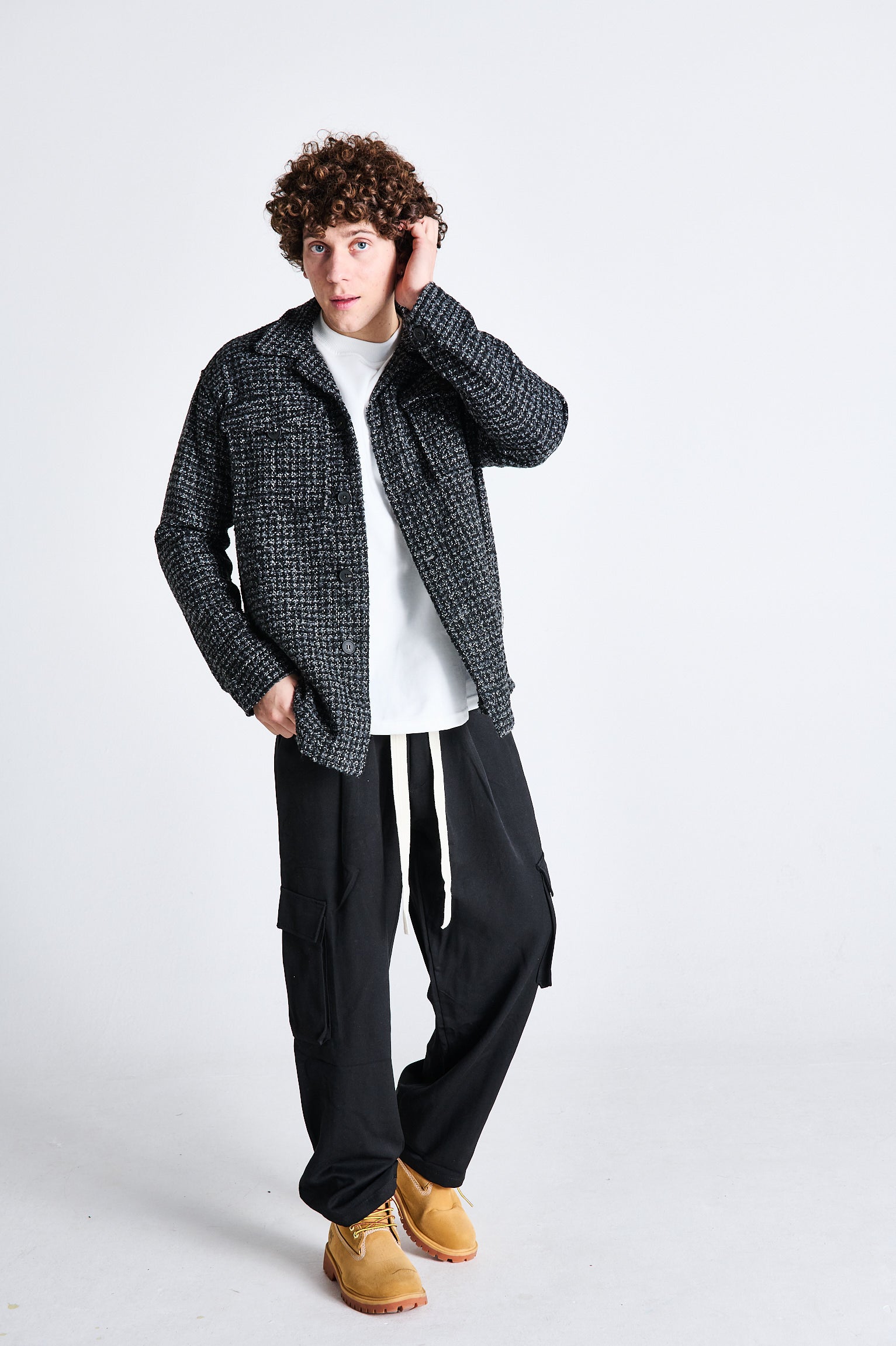 PANTALACCIO CARGO BAGGY NERO